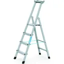 Zarges Anodised Trade Platform Step Ladder - 4