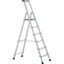 Zarges Anodised Trade Platform Step Ladder - 6