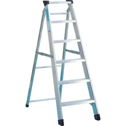 Zarges Industrial Swingback Step Ladder - 7