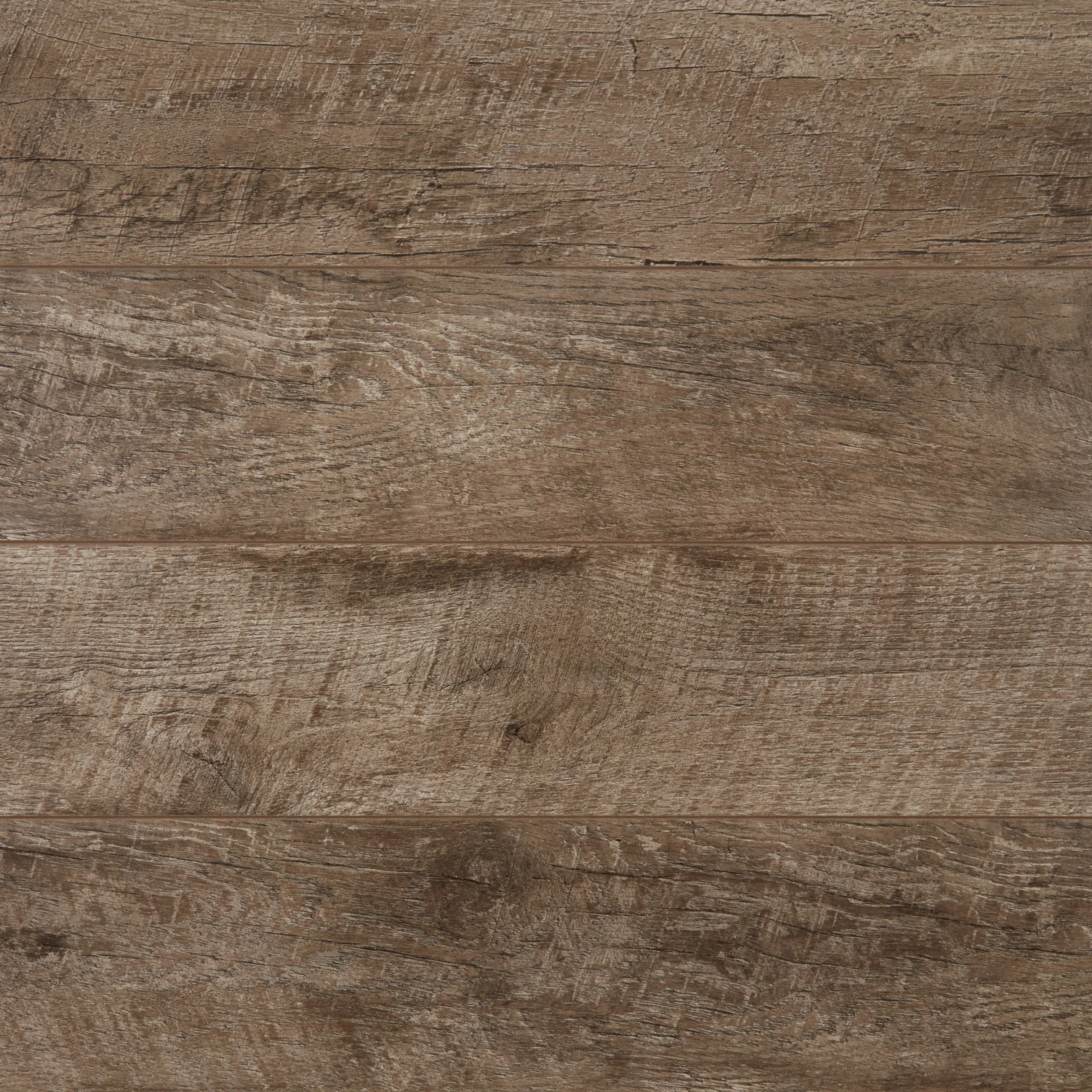 Bannerton Natural Gloss Mahogany effect Laminate Flooring Sample