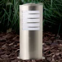 Todd oval pillar light made of stainless steel