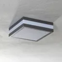 Matteo outdoor ceiling light, 2 x E27, IP44