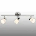 Three-bulb ceiling lamp Kensington with IP44