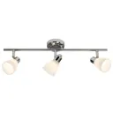 Three-bulb ceiling lamp Kensington with IP44