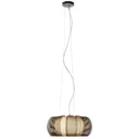 Large pendant lamp Relax bronze chrome