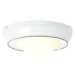 Plains ceiling light with a glass lampshade