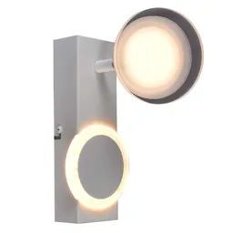 Meriza LED wall light, white