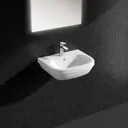 Grohe Euro Curved Wall-mounted Cloakroom Basin (W)55cm