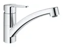 Grohe Start Eco Chrome effect Chrome-plated Kitchen Top lever mixer Tap