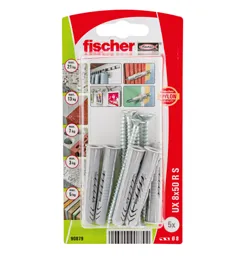 Fischer Nylon & steel Wall plug (L)50mm (Dia)8mm, Pack of 5