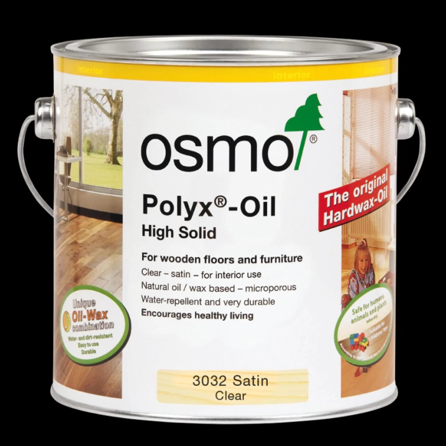 Osmo Polyx Hard Wax Oil Satin Matt 2.5ltr 3032