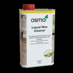 Osmo Liquid Wax Cleaner Clear 1ltr 3029