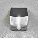 SOL 04 solar LED Wall light with IP44, black