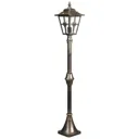 Lamp post 772 in the country house style, black