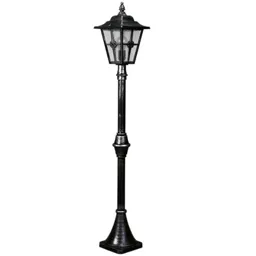 Lamp post 772 in the country house style, black