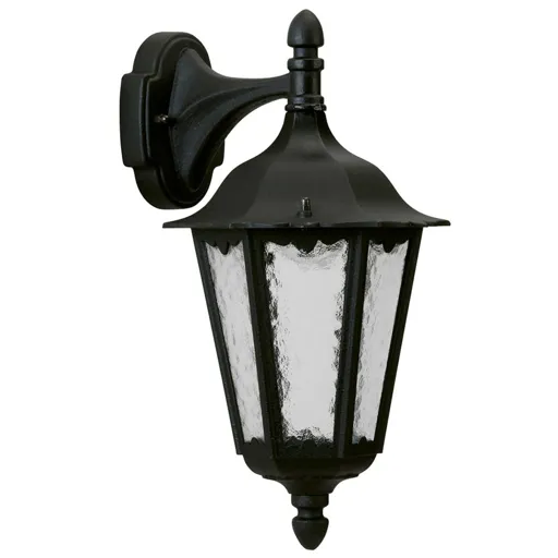 1819 outdoor wall light, hanging, black