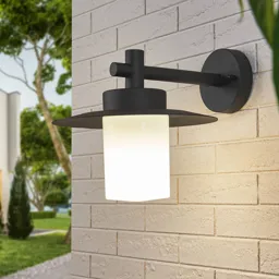 Timea outdoor wall light in a modern shape