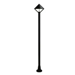 Modern lamp post 179, black