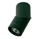 Soleo outdoor surface-mounted spotlight, black