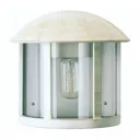 Charming Gerlin outdoor wall light in white-gold