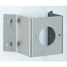 Small corner block for outdoor wall lights