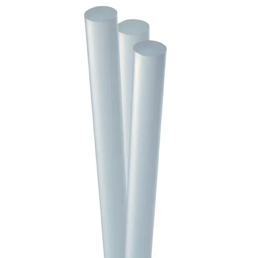 Steinel Clear Crystal Glue Sticks - 7mm, 147mm, Pack of 16