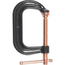 Bessey CDFC Copper Plated G Clamp - 75mm, 60mm
