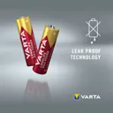 Varta Longlife Max Power Non-rechargeable AA Battery, Pack of 4