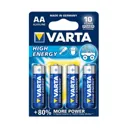 Varta Longlife Power Non rechargeable AA Battery, Pack of 4