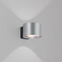 BANKAMP Impulse LED wall light 1-bulb nickel