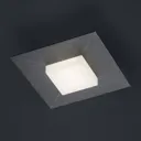BANKAMP Diamond ceiling light 17 x 17 cm, silver