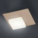 BANKAMP Cube LED ceiling light 8 W silver