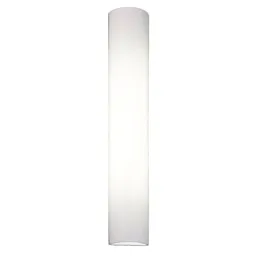 BANKAMP Cromo LED wall light, glass, height 40 cm