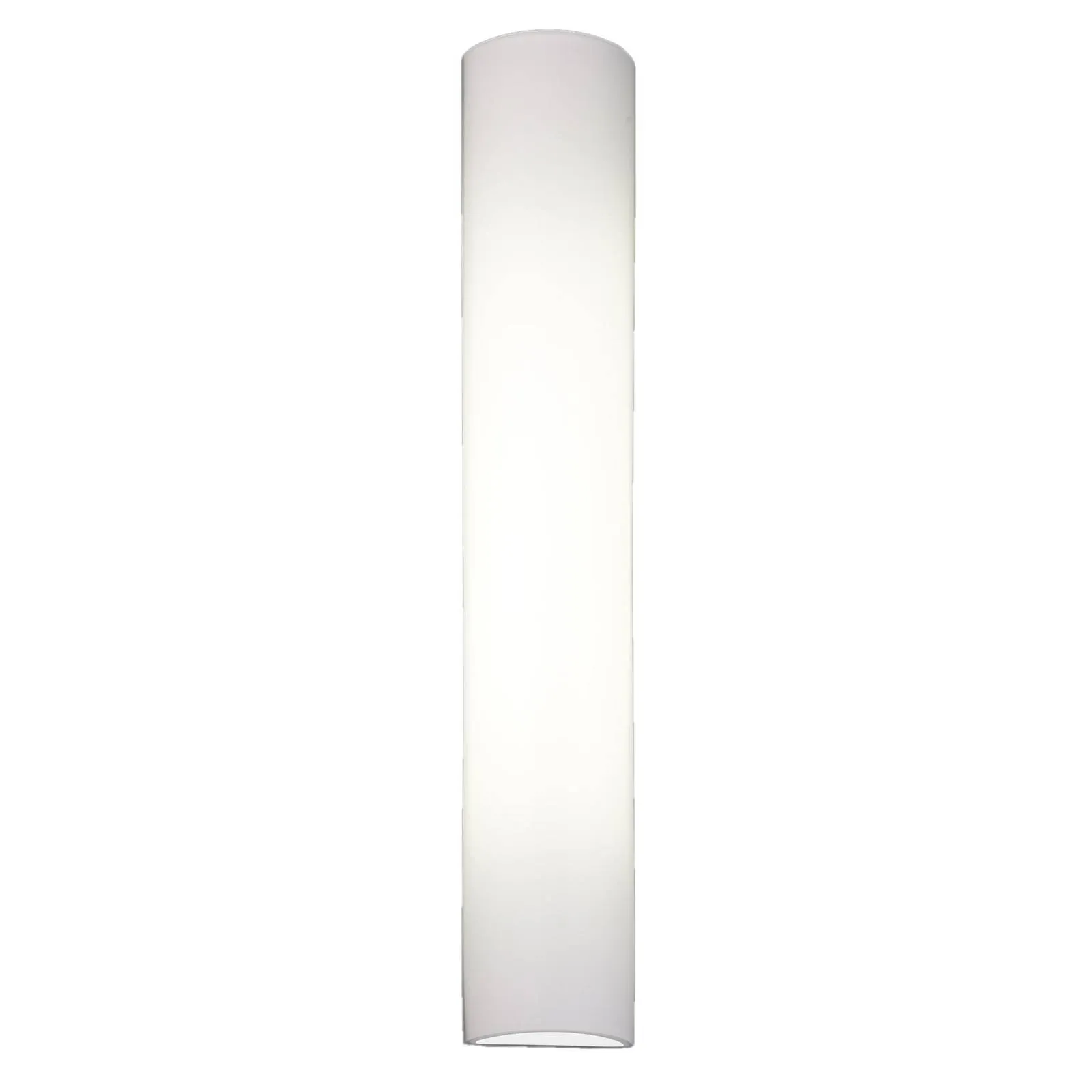 BANKAMP Cromo LED wall light, glass, height 40 cm