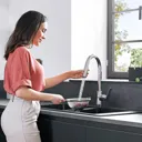 hansgrohe Focus M41 Pull Out Kitchen Tap 240 Chrome - 31815000