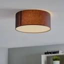 Mara Ceiling Light Diameter 40 cm Mocha Brown