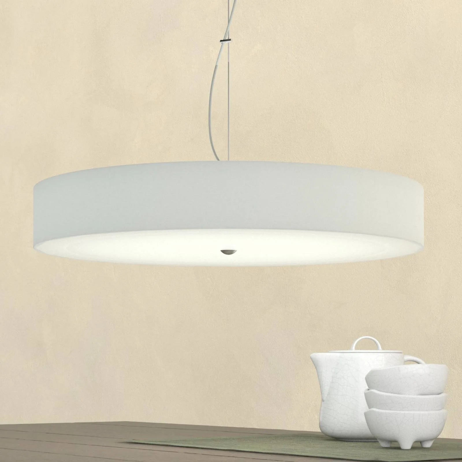 Alea Hanging Light Large White