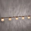 Greta linear hanging light, 5-bulb