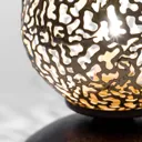 Table lamp with globe lampshade, Ø 10 cm