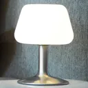 Small LED table lamp Till with touch dimmer, steel