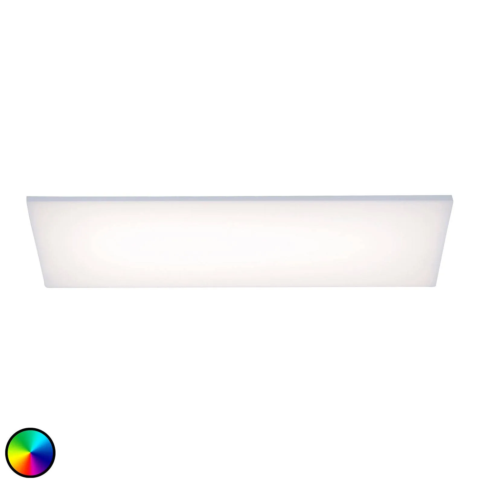 Paul Neuhaus Frameless ceiling lamp RGBW 60x30cm