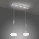 Paul Neuhaus Q-ETIENNE LED hanging light, 2-bulb