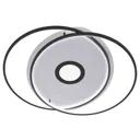 Paul Neuhaus Q-AMIRA LED ceiling lamp oval black