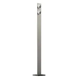Light Wave LED floor lamp with a touch dimmer