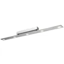 Pano elongated LED ceiling lamp, white