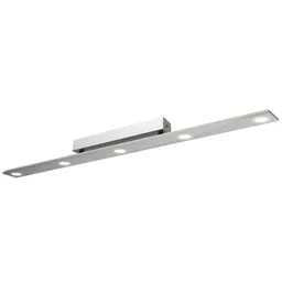 Pano elongated LED ceiling lamp, white