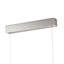 Orix LED hanging light, white, 120 cm long