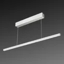 Orix LED hanging light, white, 120 cm long