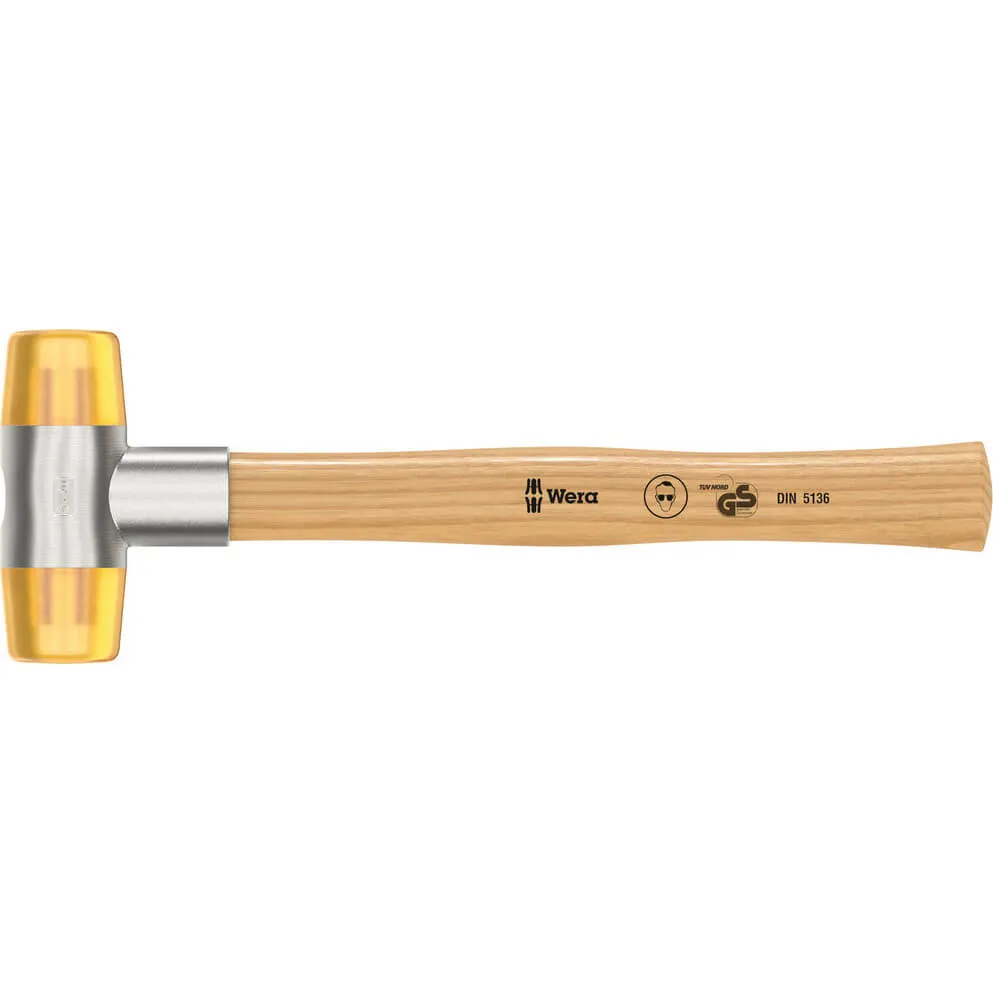 Wera 100 Soft Faced Cellidor Head Hammer - 22mm