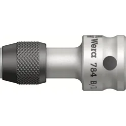 Wera 784B/1 3/8" Square Drive to 1/4" Hex Screwdriver Bit Holder - 3/8"